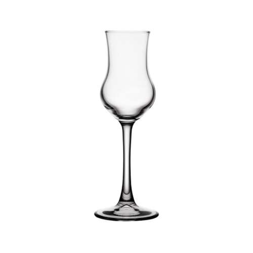 6er Set Glas-Schnapsgläser, 95ml, zum Servieren von Palinka