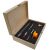 Set zur Herstellung von Alkohol in einer hölzernen Geschenkbox 35238292