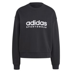 Adidas Women's black sweatshirt front view - Adidas Women's Sweater