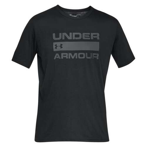 Poló Under Armour Team Issue Wordmark Ss 1329582001 Férfi Fekete S 92803238 - Under Armour