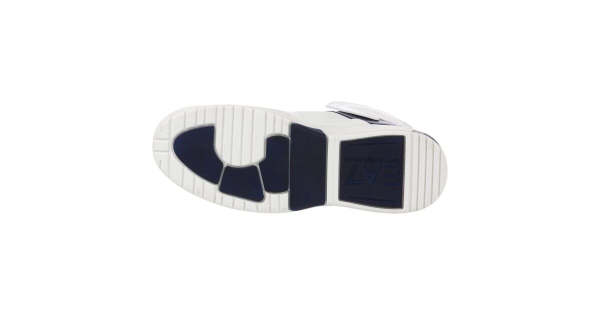 Ghete Emporio Armani EA7 Basket Mid X8Z039XK3310S964 Barbati Alb