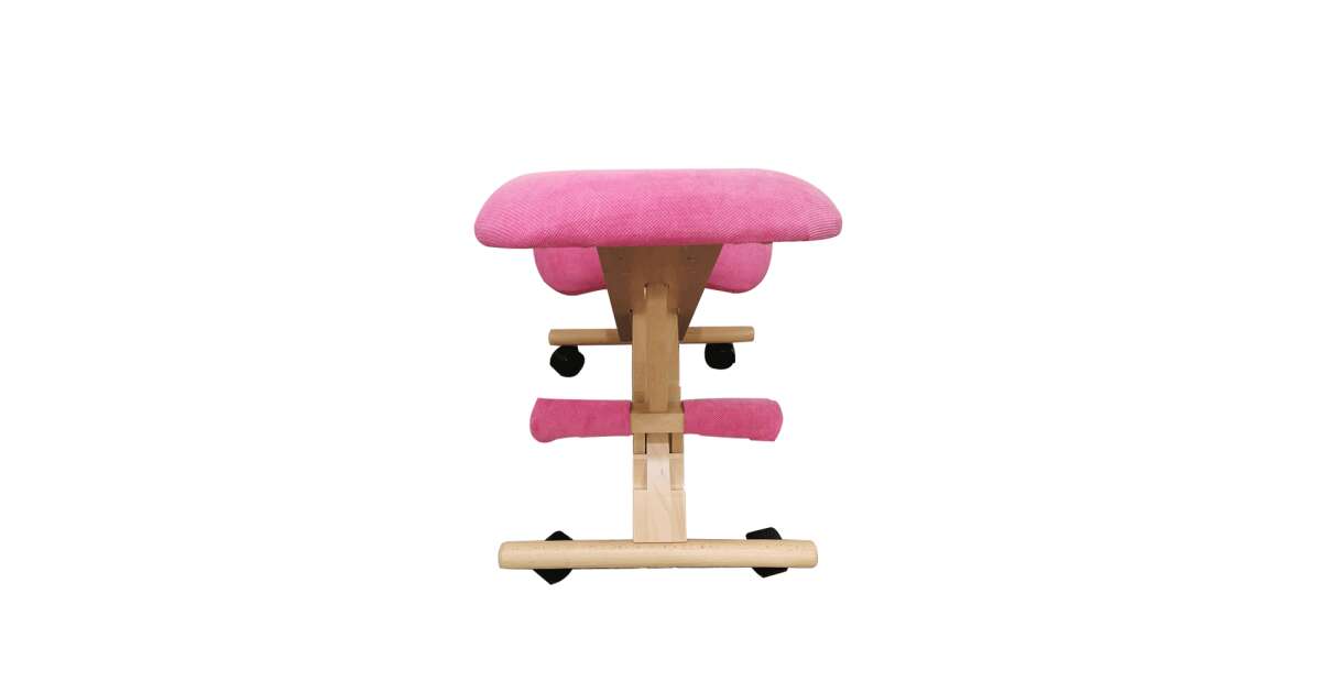 Pink best sale kneeling chair