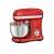 ProfiCook PC-KM 1197 red stand mixer with stainless steel bowl