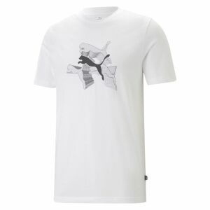 Puma Graphic Reflective T-Shirt 67448702 Men's White XXL 131375751 - Puma