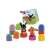 Clementoni Bing Baby Playset mit weichen Bausteinen und einem Buch, mit Bing und Sula