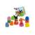 Clementoni Bing Baby Playset mit weichen Bausteinen und einem Buch, mit Bing und Sula