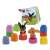 Clementoni Bing Baby Playset mit weichen Bausteinen und einem Buch, mit Bing und Sula