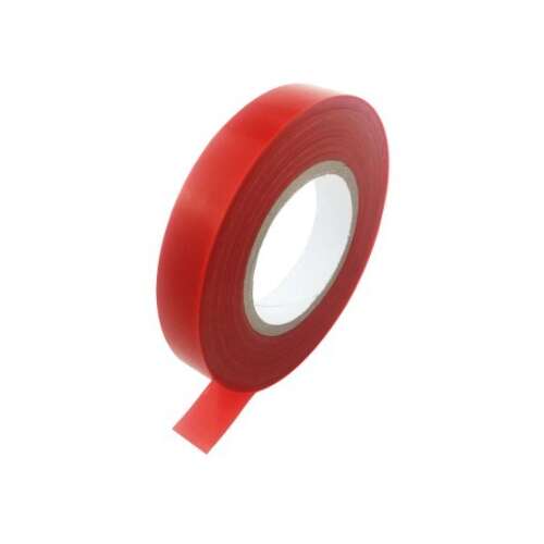Rotes PVC-Band für Pflanzenbindegerät