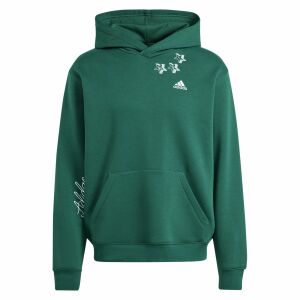 Adidas Men's Hooded Sweatshirt Bl Fl Hd Q3 Fl IJ6449 Verde S 131383454 - Fashion & Clothing