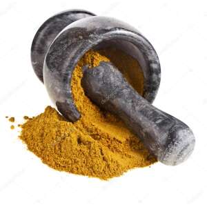 Kőmozsár törővel