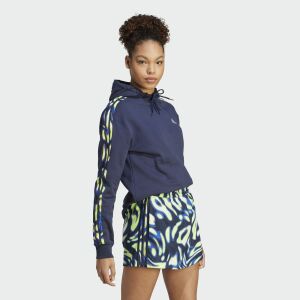 Kapucnis felső Adidas Vibaop 3s Hd IL5875 női Tengerészkék XS 131367799 - Női pulóver