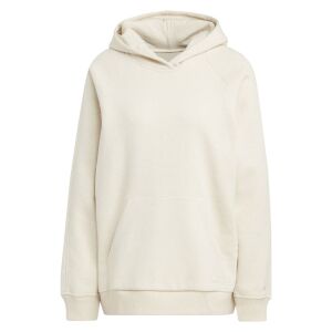 Adidas Women's Beige Hoodie, front view - Adidas Women's Sweater