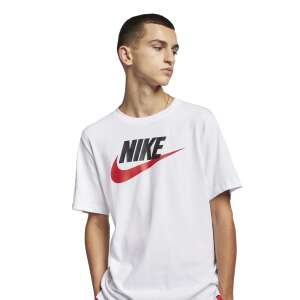 Nike Men's Sportswear Icon Futura T-Shirt in White - Nike