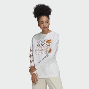 Adidas Always Original women's long sleeve shirt with floral design - Adidas Women's Sweater