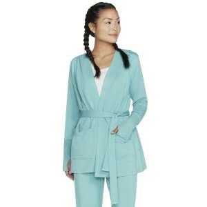 Skechers Női Mindennapi Öves Kapucni, Túrkoaz, M méret - Női pulóver