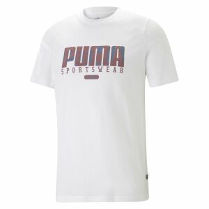 Puma Graphic Retro T-Shirt 67448602 Men's White L 131347559 - Puma