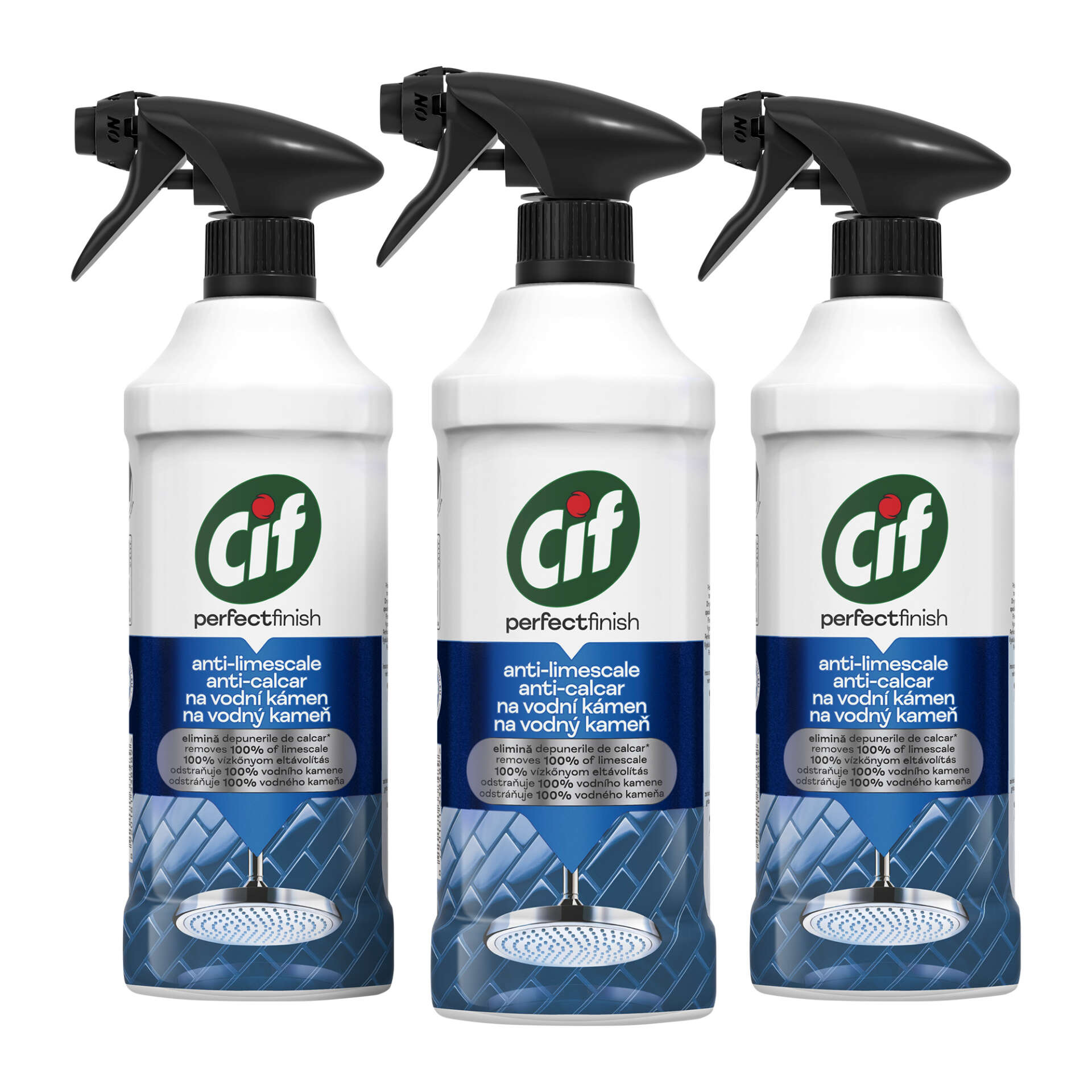 E-shop Cif Perfect Finish odvápňovač v spreji 3x435ml