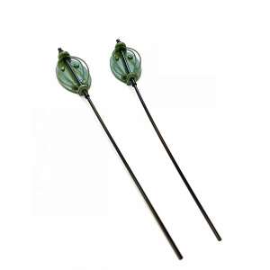 P.Method Feeder Kosár Hosszú Szinter 4 80g, zöld, horgászáshoz - Etetőkosár & ólom