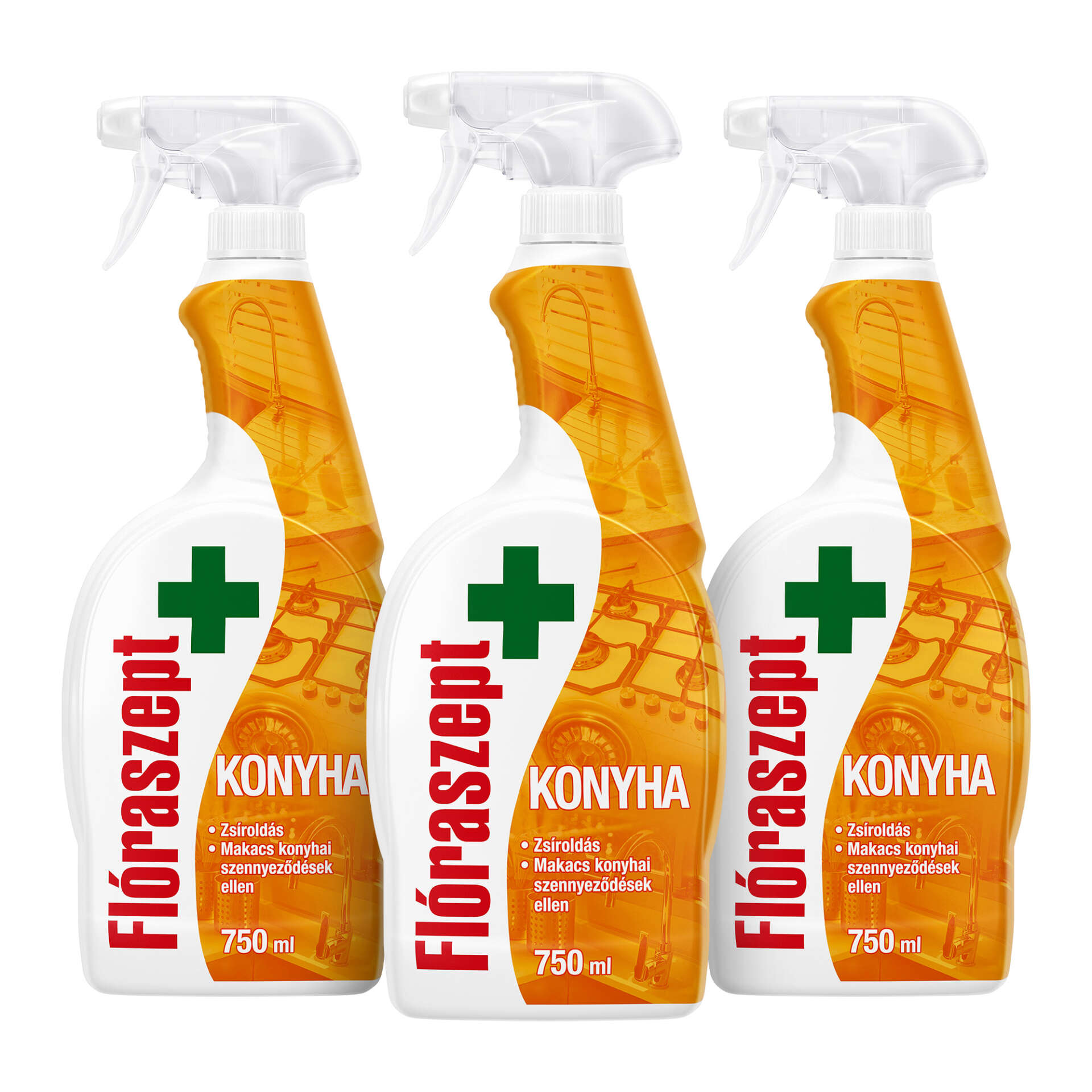 E-shop Flóraszept Kuchynský sprej 3x750ml