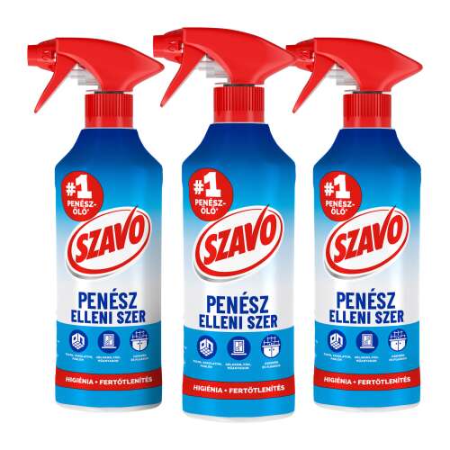 3 pack Szavo Mold Remover Spray, effective against mold and mildew, for walls, tiles, grout, and more