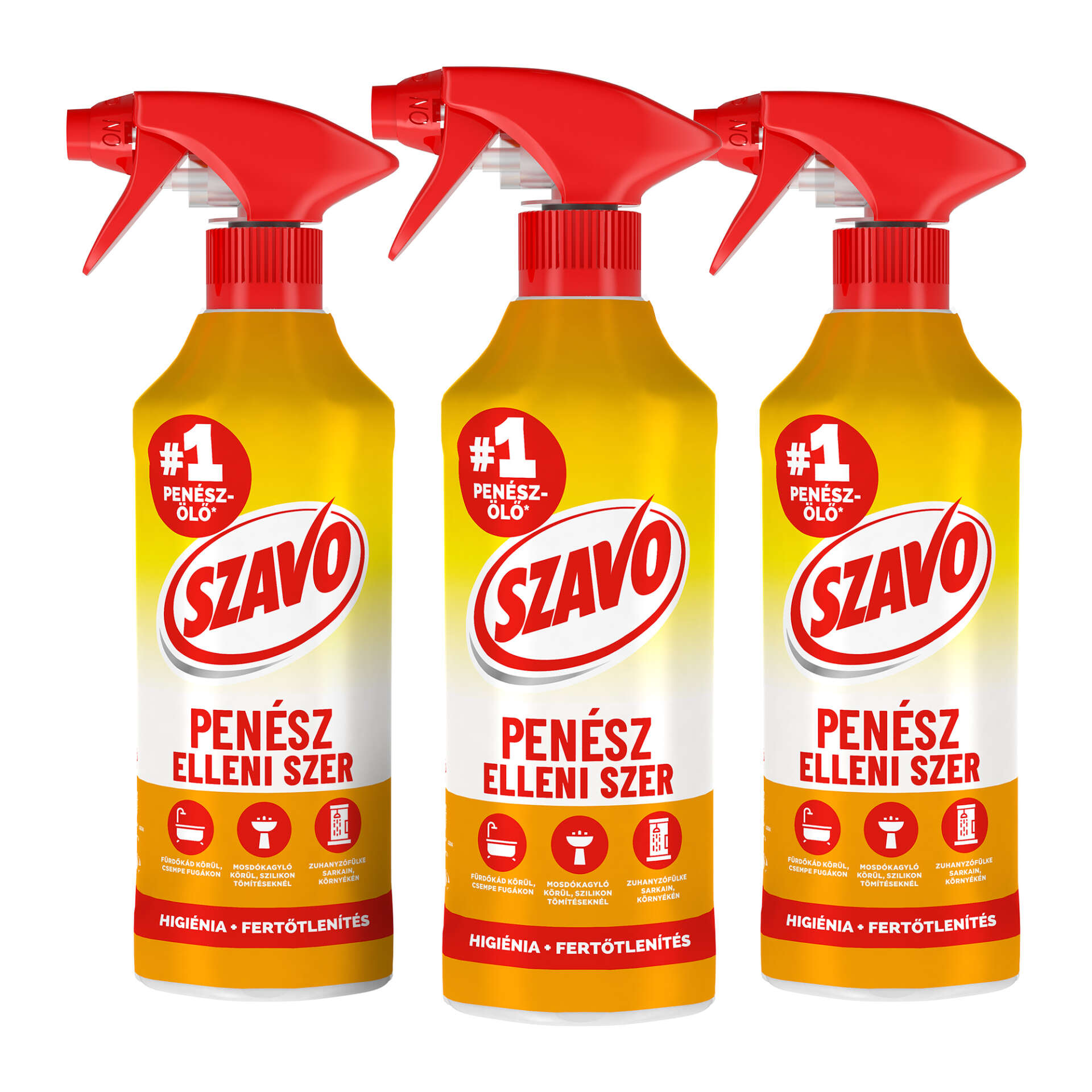 E-shop Savo Odstraňovač plesní v kúpeľni 3x500ml