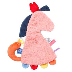 Játék kövület Calut różowa pluszowa zabawka z metkami i gryzakiem - Fehn