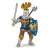 Papo Blue Knight with Eagle Crest Figure, Medieval Knight Toy, Action Figure, Playset, Collectible