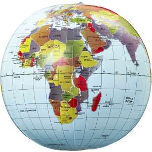 Felfújható földgömb - 50 cm