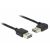 DeLock EASY-USB 2.0 Type-A male &gt; EASY-USB 2.0 Type-A male angled left/right 0,5m Cable Black 85176 107570955