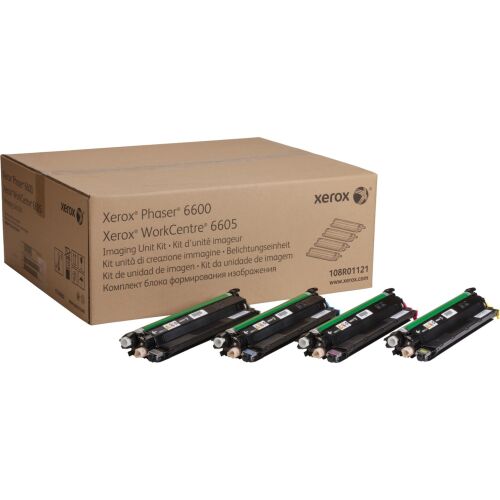 Xerox 108R01121 CMYK Dobegység Készlet Phaser 6600, WorkCentre 6605 nyomtatókhoz - Nyomtató dobegység