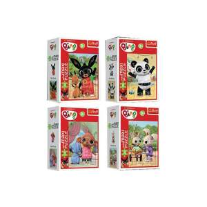Bing und seine Freunde 20-teiliges MiniMaxi Puzzle von Trefl, 4 verschiedene Designs - Puzzle