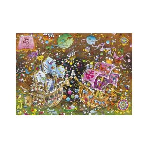 Puzzle Mordillo Pocałunek 6000 elementów, ukończony obraz - Clementoni Puzzle