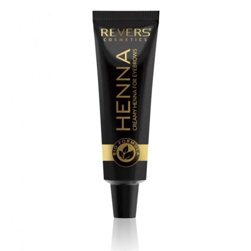 Revers Henna Pro Colors fekete szemöldökfestő krém tubus
