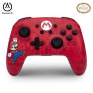 PowerA Enhanced Nintendo Switch vezeték nélküli kontroller -  Here We Go Mario 92880873 