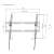 SBOX PLB-3446T-2 tilting wall mount for 37-80 inch TVs dimensions