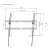 SBOX PLB-3446T-2 tilting wall mount for 37-80 inch TVs dimensions