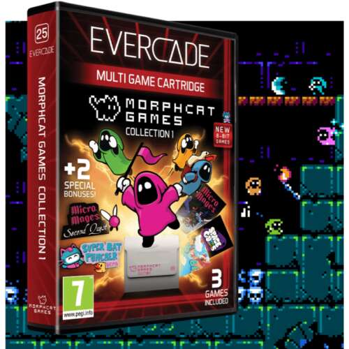 Evercade #25, Morphcat Games Collection 1, 3v1, Retro, Multi Game, Herný softvérový balík 92901938