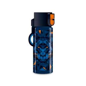 Sticlă de apă Ars Una Black Panther, 450ml, albastră cu design panter negru - Ars Una