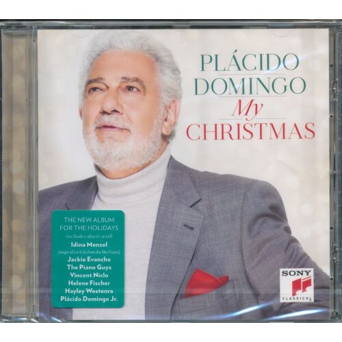 Plácido Domingo My Christmas CD. Ünnepi zenei album klasszikus karácsonyi énekekkel és duettekkel. - SONY MUSIC