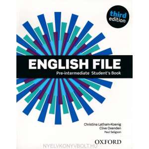 English File - 3rd Edition - Pre-Intermediate Student's Book 93617371 Nyelvkönyv, szótár