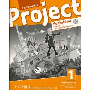 Project 1 munkafüzet + tanulói CD + A1 gyakorlófeladatok - 4th Edition 93617375 Nyelvkönyv, szótár