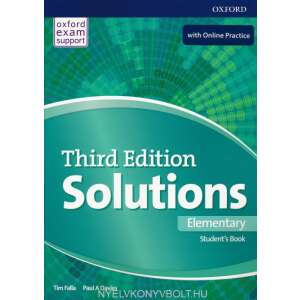 Solutions 3rd Edition Elementary Student's Book with Online Practice 93617376 Nyelvkönyv, szótár