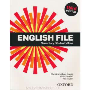 English File - 3rd Edition - Elementary Student's Book 93617378 Nyelvkönyv, szótár