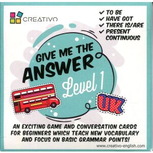 Give Me The Answer Conversation Cards - Level 1