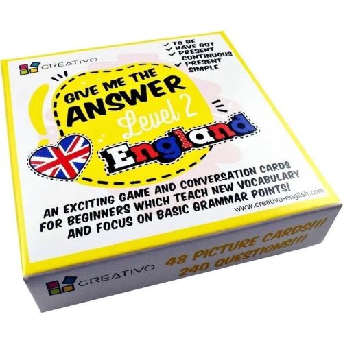 Give Me The Answer Conversation Cards - Level 2