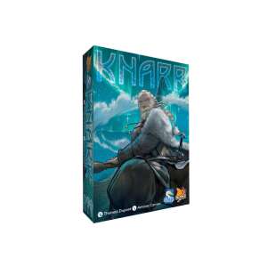 Knarr társasjáték doboz, viking témájú, családi játék - Gémklub