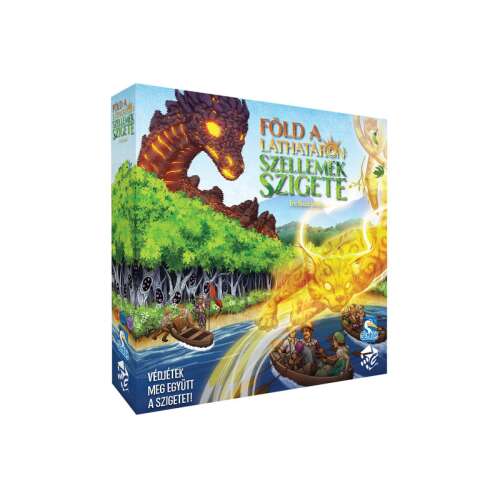 Föld a láthatáron: Szellemek szigete társasjáték doboz