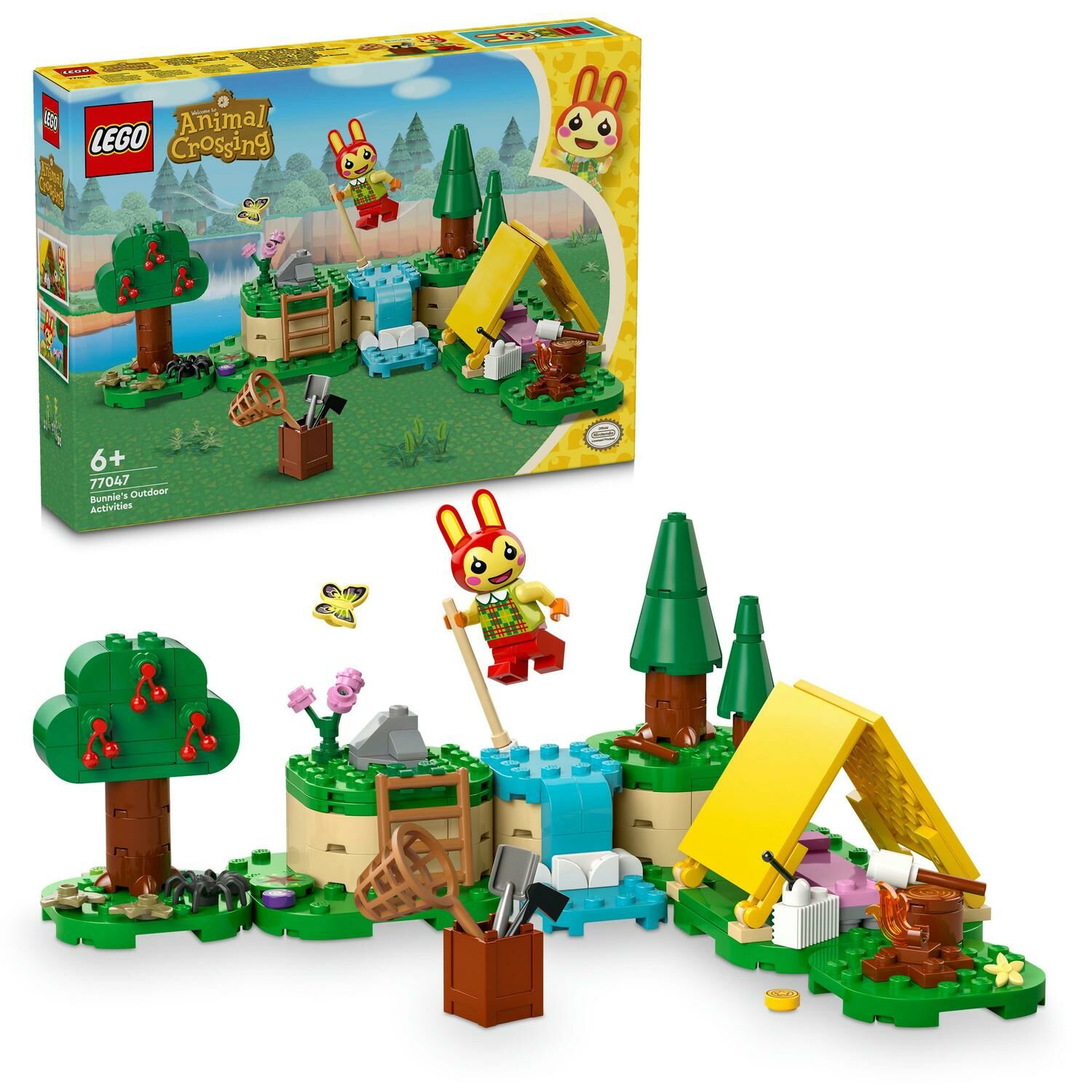 E-shop LEGO® Animal Crossing™ Bunnie a aktivity v prírode 77047