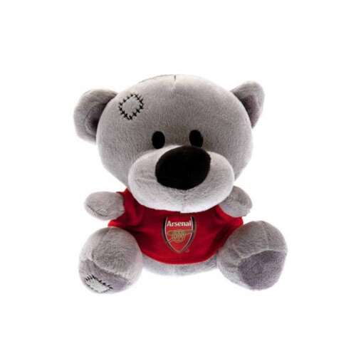 Arsenal Timmy Bear plüssmaci, szürke és piros, 15 cm magas - Bear