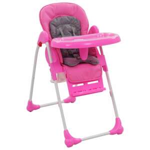Rózsaszín és szürke babaetetőszék 93025781 
